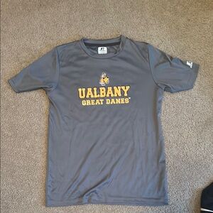 Gray UAlbany Great Danes T-Shirt